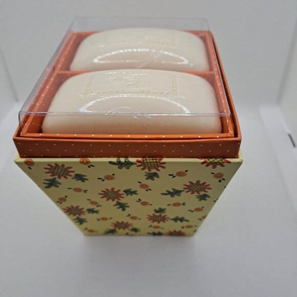 VTG Mary Engelbreit AUTUMN WISH Lavender Soap Box 2 Sealed Bars Fall Fairy Decor - Picture 9 of 12